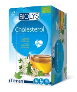 Infusion Cholestérol (aubépine-curcuma) BIO, 24 sachets